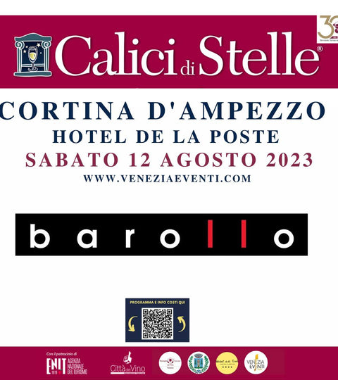 I vini Barollo a Calici di Stelle - Cortina d'Ampezzo